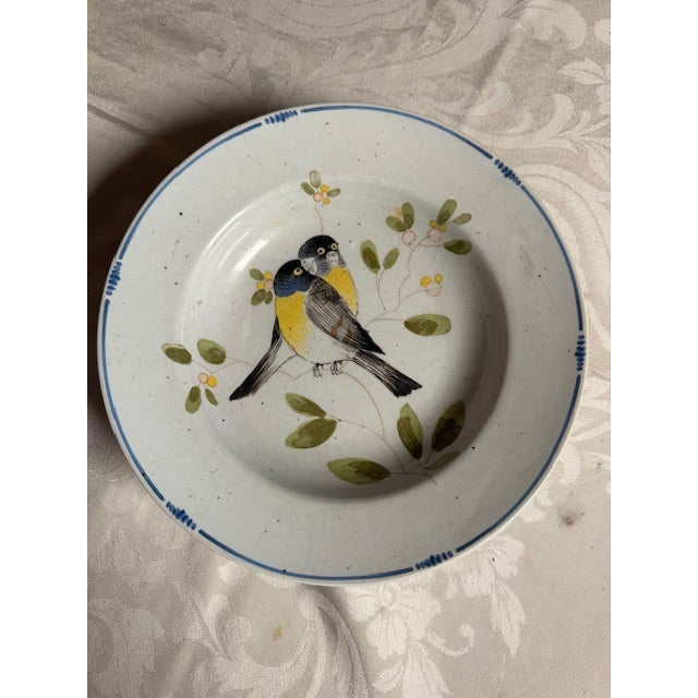 1980s 1980s Fitz& Floyd "Ouiseau" Rimmed Pasta Bowls. Set of 5 For Sale - Image 5 of 6