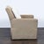 Lee Industries Lee Industries Beige Swivel Lounge Chair With Skirted Base and Accent Pillow For Sale - Image 4 of 7