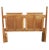 Mid Century Faux Bamboo Maple Split Reed Panels Queen Size Headboard For Sale In Washington DC - Image 6 of 8