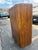 Brown 1970's Waterfall Rattan Tall 5 Drawer Chest Manner of Gabriela Crespi For Sale - Image 8 of 13