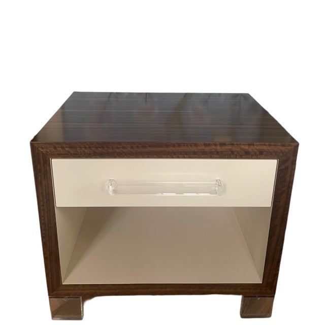 Contemporary Dinah Nightstand by Jean-Rémy Couradette For Sale - Image 3 of 6