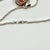 1970s Vintage Boho Chic Italian Art Nouveau Amber & Sterling Pendant Necklace, 22.5” For Sale - Image 15 of 15