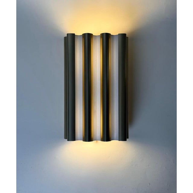 Mid-Century Modern Gold Anodized Aluminum Wall Sconces from Erco, 1960s, Set of 2 For Sale - Image 9 of 15