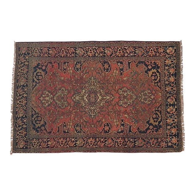 1900s Vintage Sarouk Ferahan Rug For Sale
