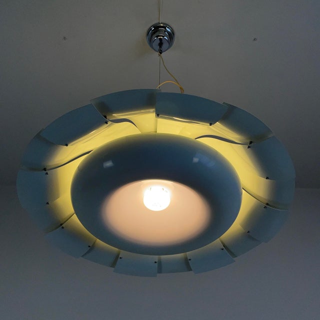 White Pendant Lamp from Tronconi, Italy, 1970s For Sale - Image 14 of 18