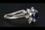 1972 Tiffany & Co Platinum Sapphire and Diamond Cluster Ring For Sale - Image 10 of 14