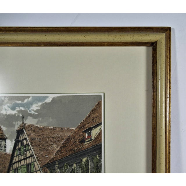 Hans Figura, European Village, Circa 1950 For Sale In San Francisco - Image 6 of 7