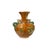 This pottery vase showcases a rich blend of traditional craftsmanship and artistic flair. Crafted with a warm, earthy...