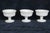 White Mid 20th Century Indiana Glass Colony Harvest Pattern Milk Glass Champagne Goblets 3 pcs For Sale - Image 8 of 10