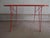 Metal Modernist Architectural Style Painted Steel Cocktail Table Circa 1960 For Sale - Image 7 of 9
