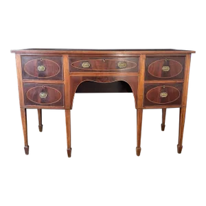 Museum Quality English Hepplewhite Mahogany Inlaid Sideboard