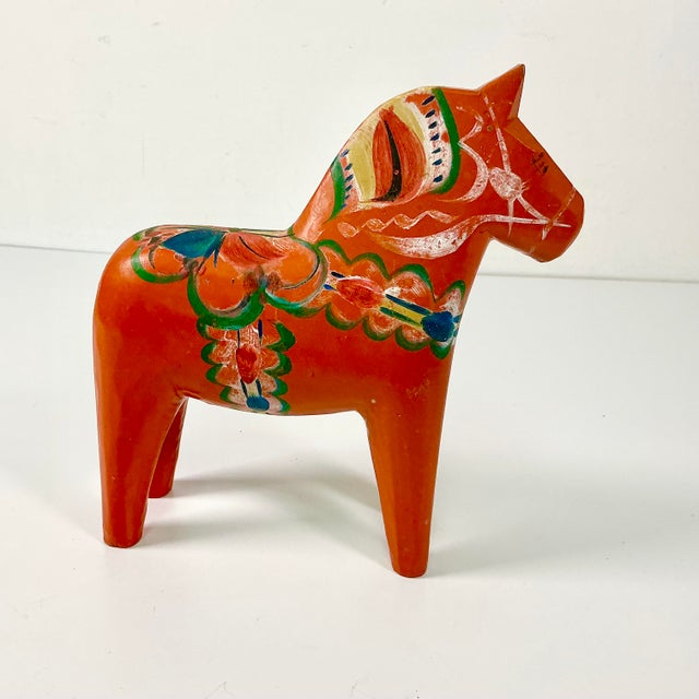 The Swedish Dalecarlian Horse known today as a Dala Horse, were originally wood carved items for children in the 1500s....