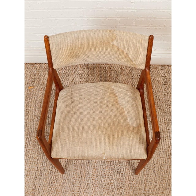 Mid 20th Century Danish Modern Teak Armchairs For Sale - Image 10 of 10