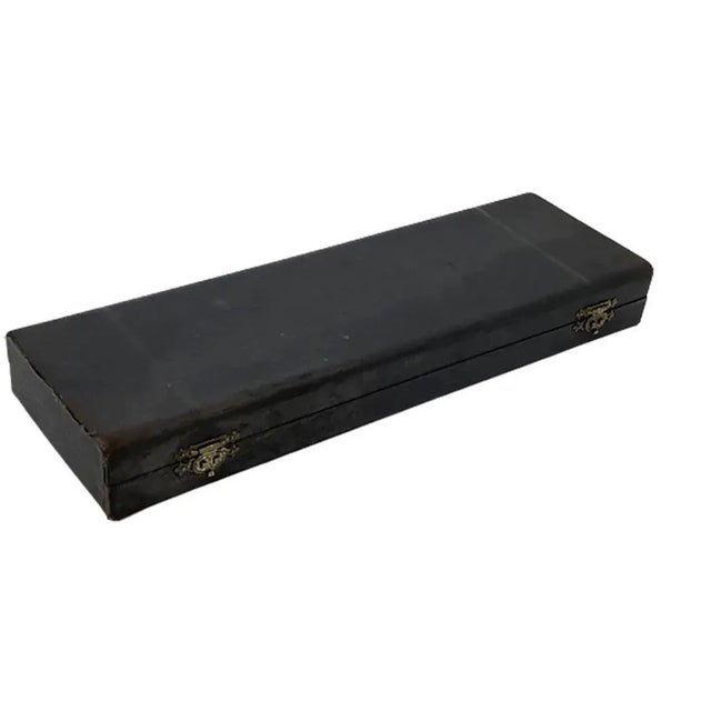 Dutch Silver Fish Serving Spoon with Agate, Denmark, 19th Century For Sale - Image 9 of 10