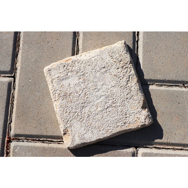 Ceramic 18th Century Tile Depicting a Duck Head, Portuguese For Sale - Image 7 of 7