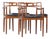 Johannes Andersen for Christian Linneberg Model 94 Mid Century Danish Teak Dining Chairs - Set of 4 For Sale