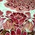 20th Century Delft Red Regina Wall Plate with Peacock Motif and Gold Decoration, Holland, 1950s For Sale - Image 4 of 17