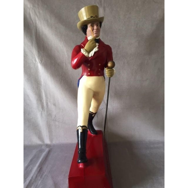 Plastic Large Vintage Advertising Figure of Johnnie Walker fhe Dandy, 1960s For Sale - Image 7 of 14