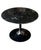 Stone Marquina Black Circular Marble Pedestal Table by Eero Saarinen for Edition Knoll, 1960s For Sale - Image 7 of 7