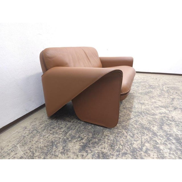 DS-125 2-Seater Sofa in Leather by Gerd Lange for de Sede For Sale - Image 9 of 18