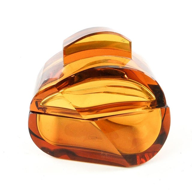 Art Deco Czechoslovakian Candyer from Moser, 1930s For Sale - Image 15 of 16