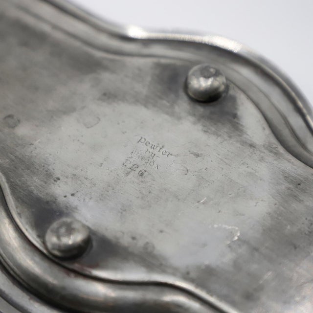 1940s 1940s Mid Century Modern Art Deco Coffee Set made in bakelite and pewter For Sale - Image 5 of 5