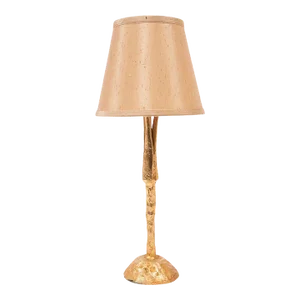 Pierre Casenove for Fondica France Gilt Metal Table Lamp