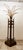 Vintage Iron Palm Tre Floor Lamp with Fabric Petals For Sale - Image 14 of 18