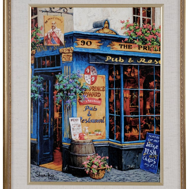 Excellent Condition Printing Hard to Find Artwork Viktor Shvaiko "The Prince Edward" Artist Hand Signed & Numbered Limited...