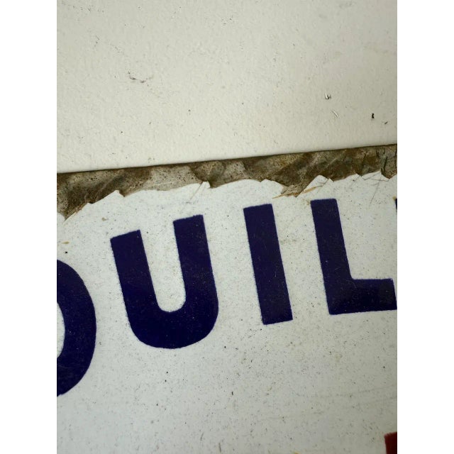 Curved Enamel Plaque from Kubor, 1930s For Sale - Image 12 of 18