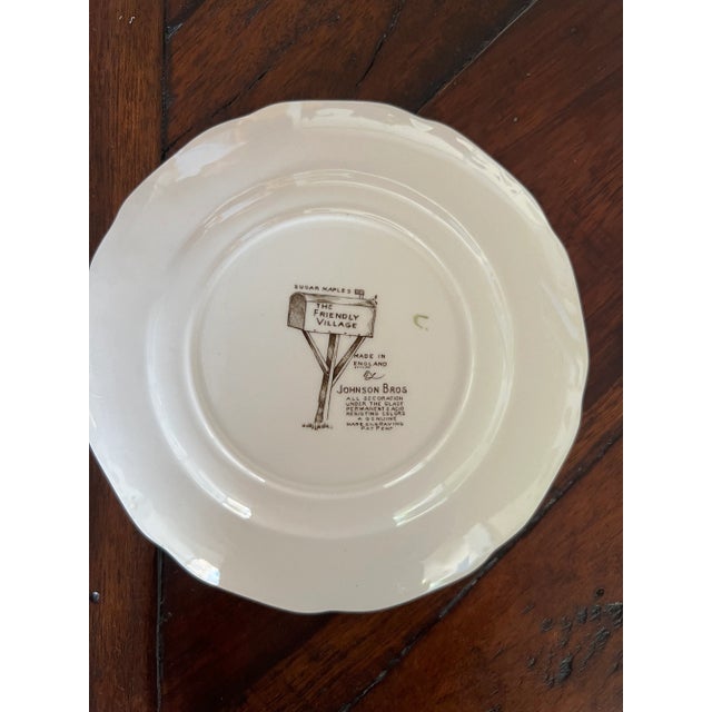 Johnson Brothers "The Friendly Village" English Vintage Dinnerware Set- 116 Pieces For Sale In Houston - Image 6 of 7