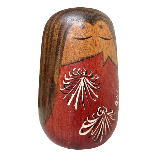 Vintage Sōsaku Kokeshi Figurine by Oizumi, 1970s For Sale