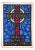 Charles Dubin, The Cross, Study for A Glass, Tempera, Early 20th Century For Sale