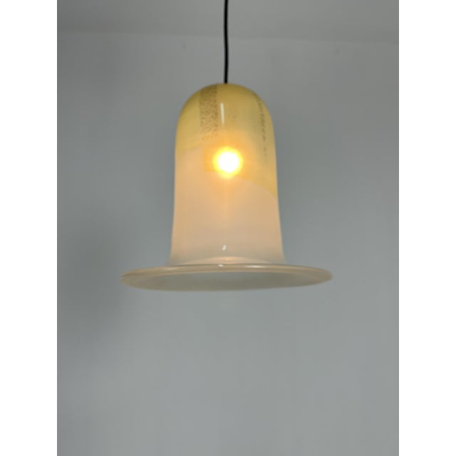 Mid-Century Modern Bell Lamp in Murano Glass and Brass, 1960s For Sale - Image 14 of 16