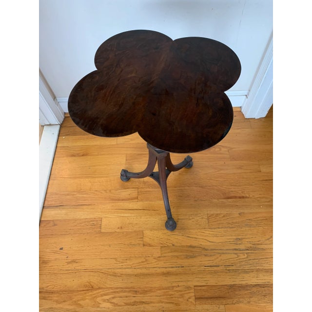Victorian Mid Century Gueridon Butterfly Table With Fire Veneer For Sale - Image 3 of 10