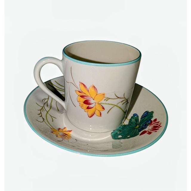 Elegance in Every Sip: Charles Field Haviland "Lotus" Demitasse ​Indulge in the timeless sophistication of French...