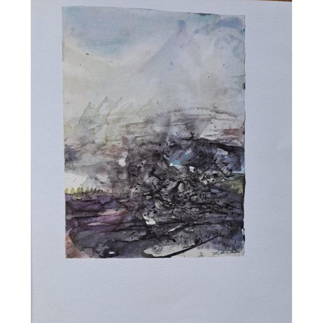 Zao Wou-Ki, Illuminations, Photogravure For Sale - Image 5 of 5
