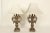 Italian Silver Leaf Table Lamps - a Pair For Sale - Image 11 of 11