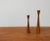 Vintage Danish Teak Candleholders, Set of 2 For Sale - Image 10 of 18