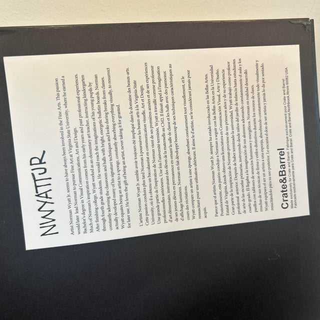 Crate & Barrel Norman Wyatt Jr. For Crate & Barrel "Nimbus I" Dimensional Art - Large For Sale - Image 4 of 7