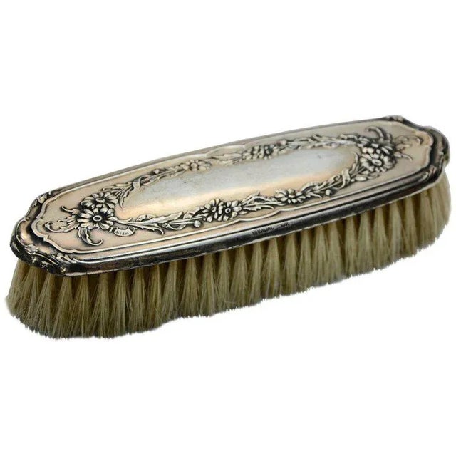 Sterling Silver Late 19th Century Victorian Clothes Brush For Sale In Nashville - Image 6 of 6