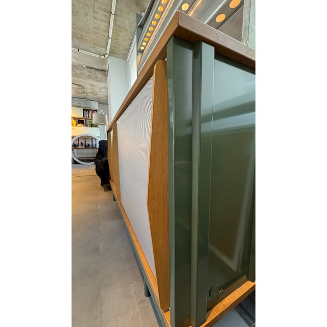 Forest Green Vintage Sideboard by Jean Prouvé for Vitra, 2014 For Sale - Image 8 of 18