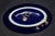 Limoges Oval Trinket Box France Cobalt Blue Porcelain Gold Floral 22k Vintage For Sale - Image 14 of 15
