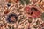 Shabby Chic Floral 1990's Pak-Persian Ivory/Blue Wool Rug - 9'0'' X 11'11'' For Sale In New York - Image 6 of 9