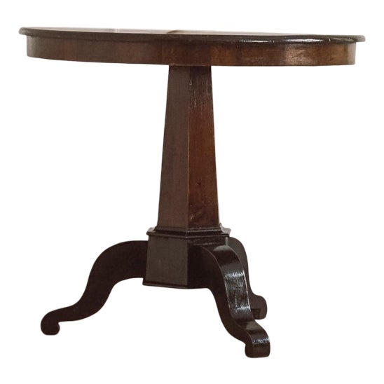 Napoleon III Coffee Table with Inlays, 1890 For Sale