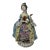 Antique Sitzendorf German Porcelain China Dancing Male Female Figure Group 19Ct For Sale