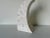 1980's Postmodern Geometric Textured Plaster Table Lamp For Sale - Image 12 of 12