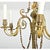 French 19th Century Gilt Bronze Chandelier For Sale - Image 15 of 16