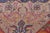 1990s Art Nouveau Vintage 1990's Blue/Red Wool Rug - 9'5'' X 12'8'' For Sale - Image 5 of 10