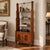 Add an exquisite architectural layer to your library, study, or living space with this striking vintage English Regency-...